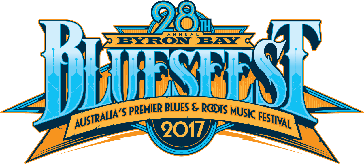 Bluesfest-logo - Byron Bay Bluesfest 2016 Clipart (1263x569), Png Download