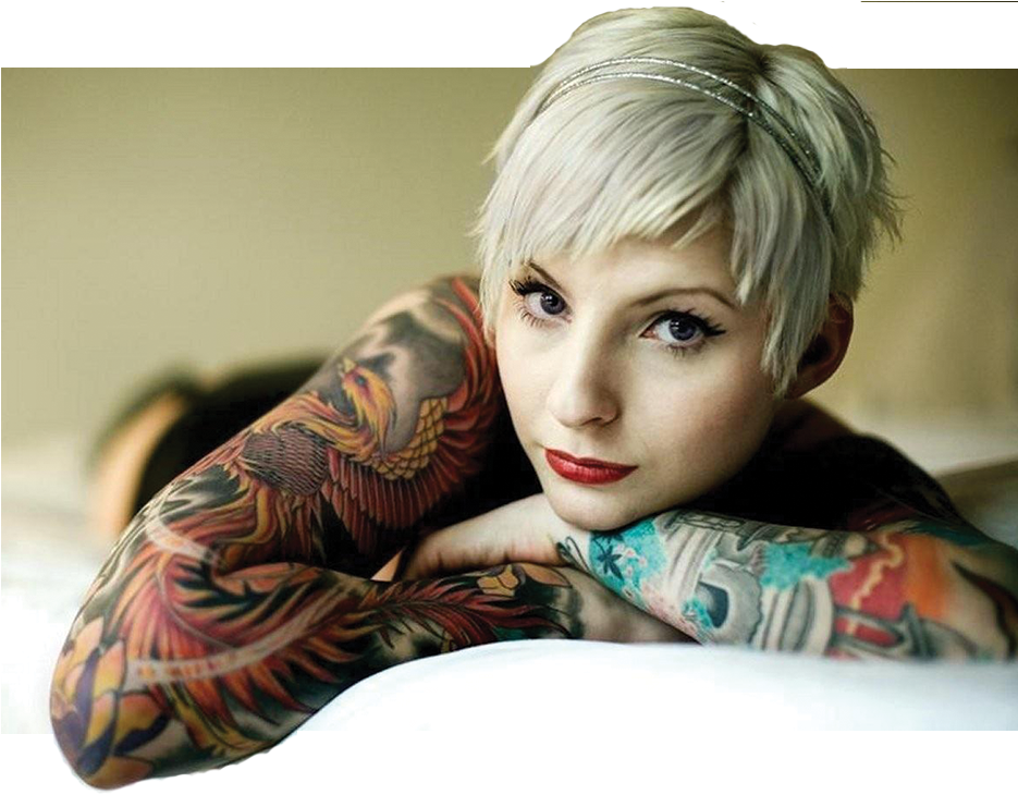 Title Image - Short Hair Girl Wallpaper Hd Clipart (934x822), Png Download