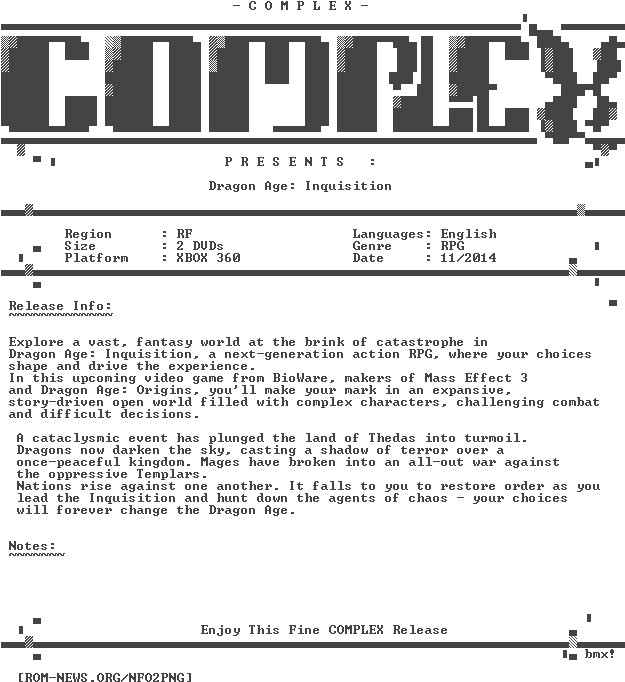 Dragon - Age - Inquisition - Xbox360-complex - - Playstation 4 Clipart (632x708), Png Download