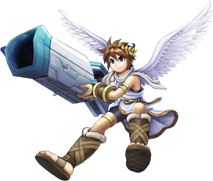 Palutena - Kid Icarus Cannon Clipart (1024x768), Png Download