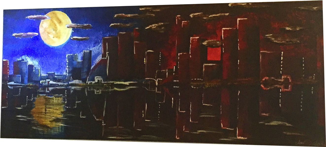 Klaus Mikaelson Moon Over Bourbon Street Clipart (1530x878), Png Download