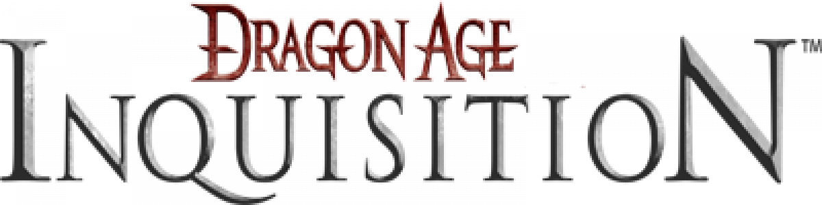 Clearlogo Clearlogo Ribbon - Dragon Age Clipart (1200x300), Png Download