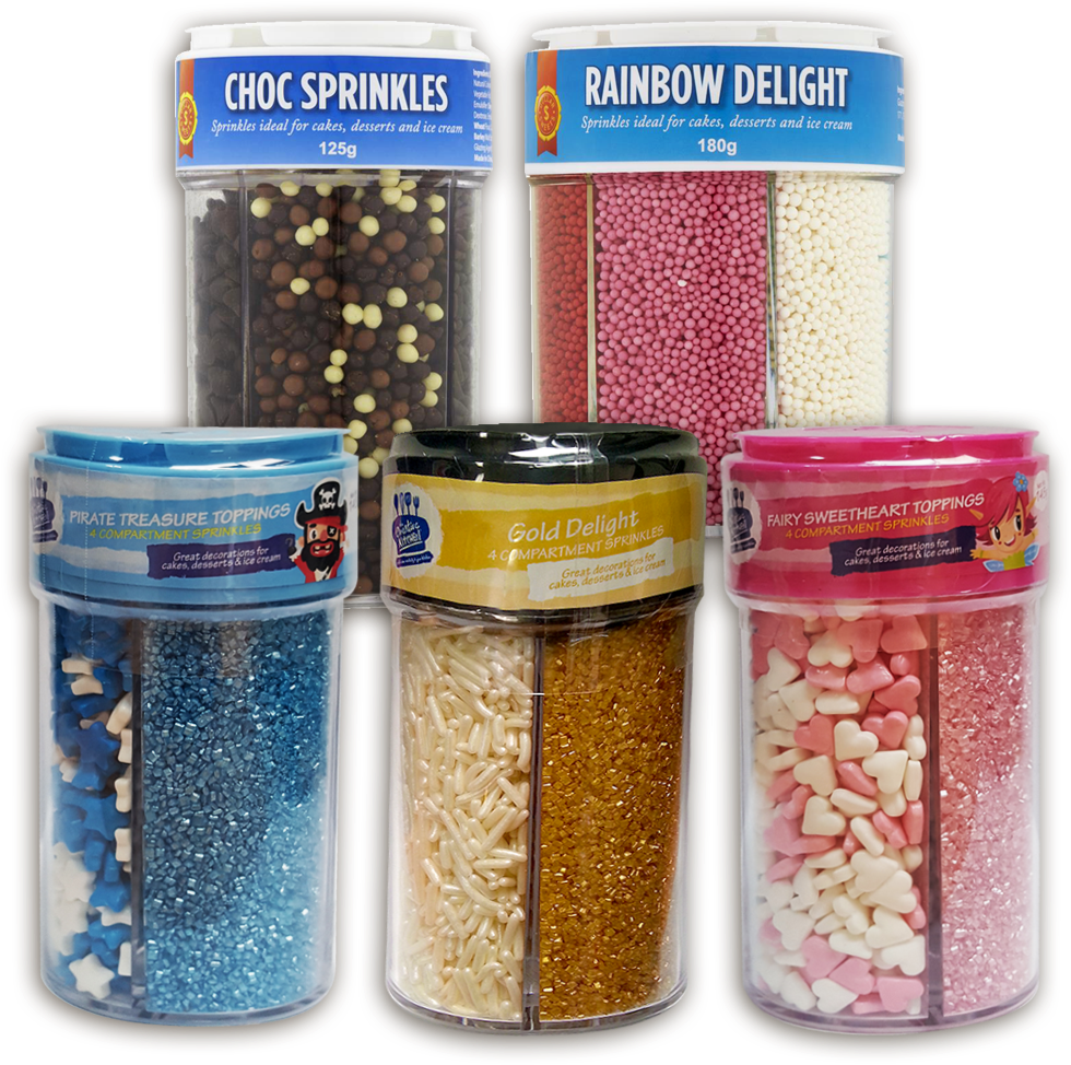 Compartment Jars - Glitter Clipart (1500x1500), Png Download