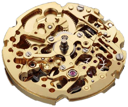 Miyota 8n40 Gold 1 - Miyota 8n40 Clipart (1000x1000), Png Download