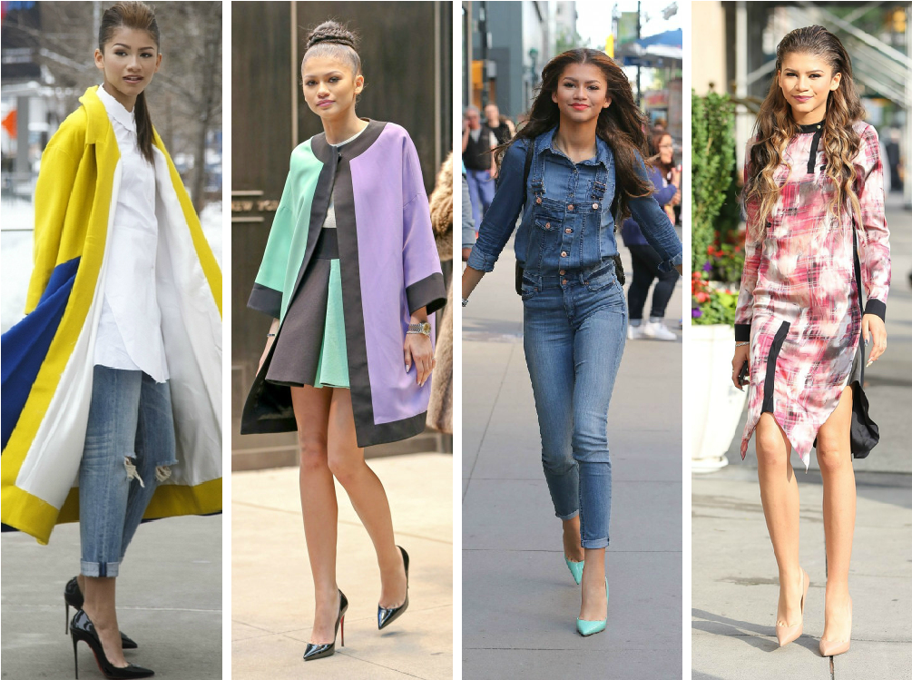 Una De Nuestras Fashion Victims Preferidas Nos Enseña - Estilo De Zendaya Coleman Clipart (1024x768), Png Download