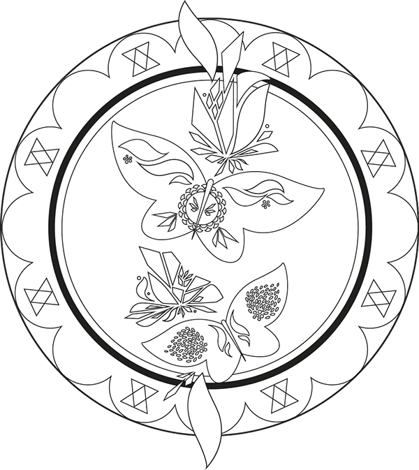 Mosaic Illustrations // Mosbuild2014 On Behance Mosaic - Circle Clipart (600x673), Png Download