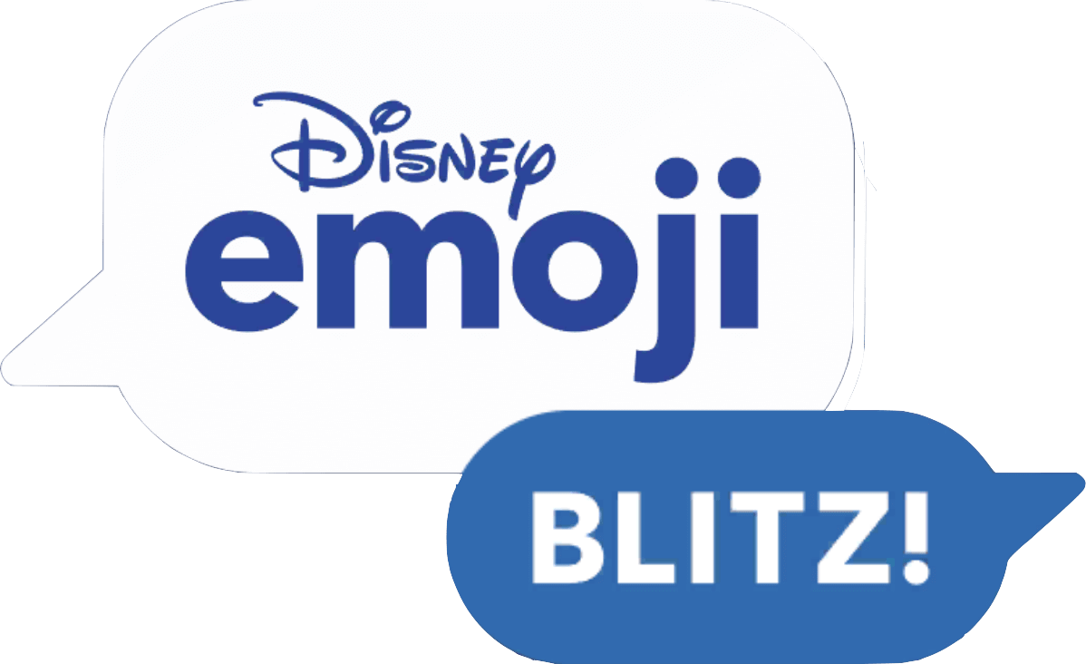 Connect To Disney Emoji Blitz Account - Disney Emoji Blitz Logo Clipart (1198x732), Png Download