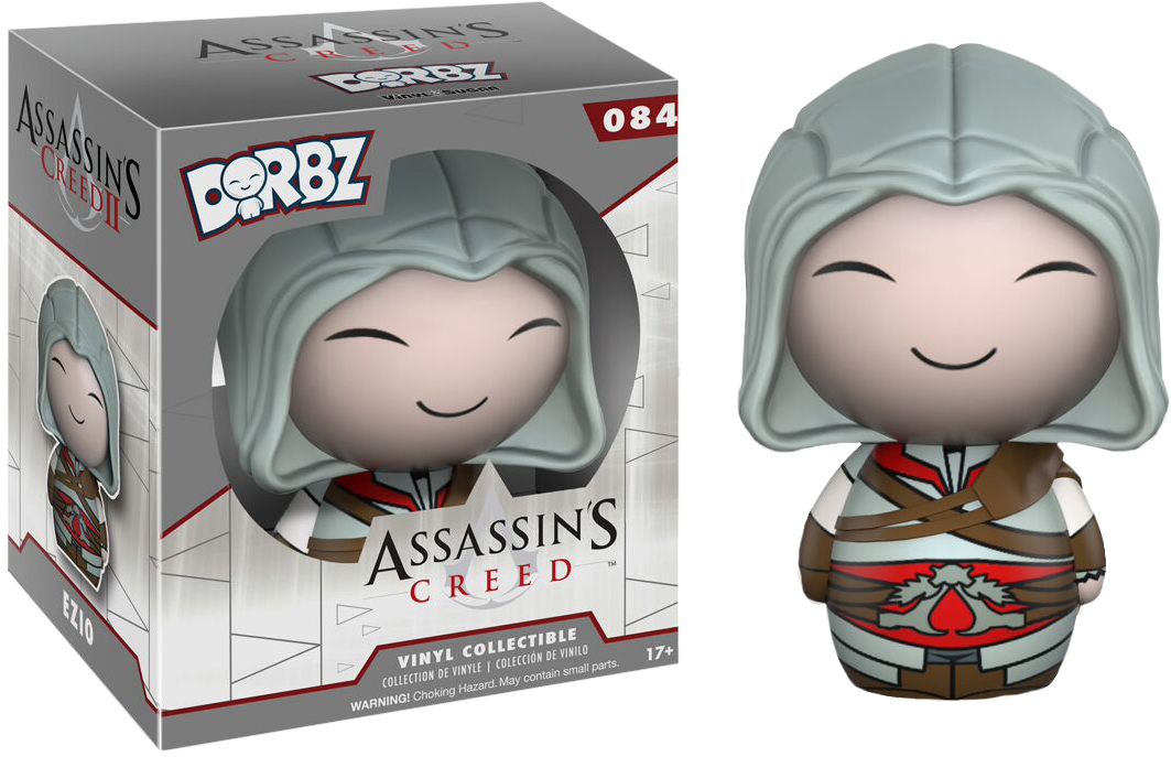 Ezio Dorbz Vinyl Figure - Dorbz Assassin's Creed Clipart (1063x687), Png Download
