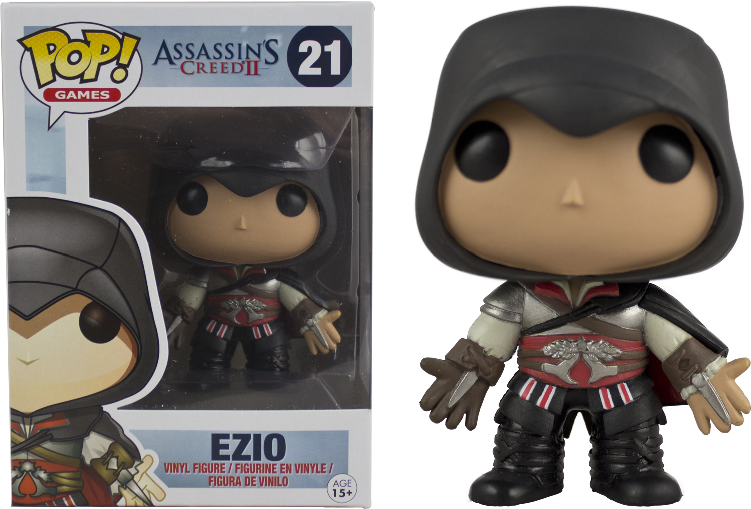 Assassin's Creed - Pop Assassin's Creed Ezio Clipart (1500x1016), Png Download