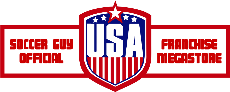 Usa Soccer Guy - Emblem Clipart (891x350), Png Download