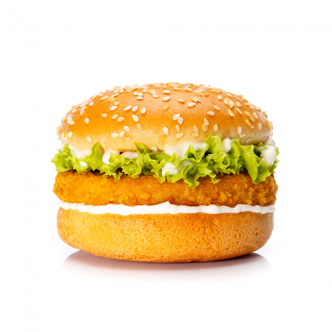 Download High Resolution Png - Tavuk Burger Clipart (866x650), Png Download