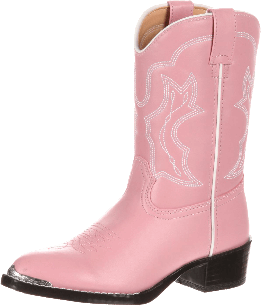 Durango Girl S Cowgirl - Pink Cowboy Boots Png Clipart (1200x1200), Png Download