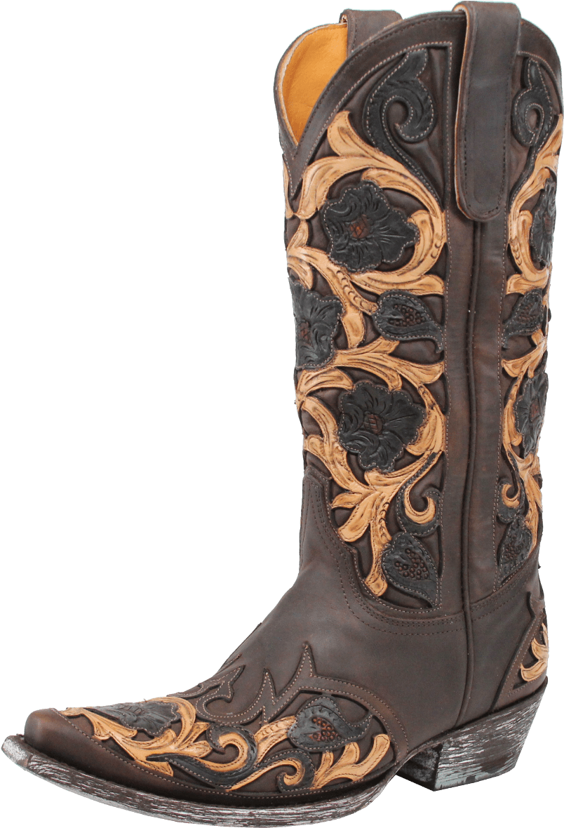 Women S Abelina Cowgirl - Cowboy Boot Clipart (820x1200), Png Download