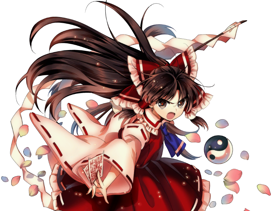 Touhou Urban Legend In Limbo Reimu , Png Download - Reimu Hakurei Clipart (922x721), Png Download
