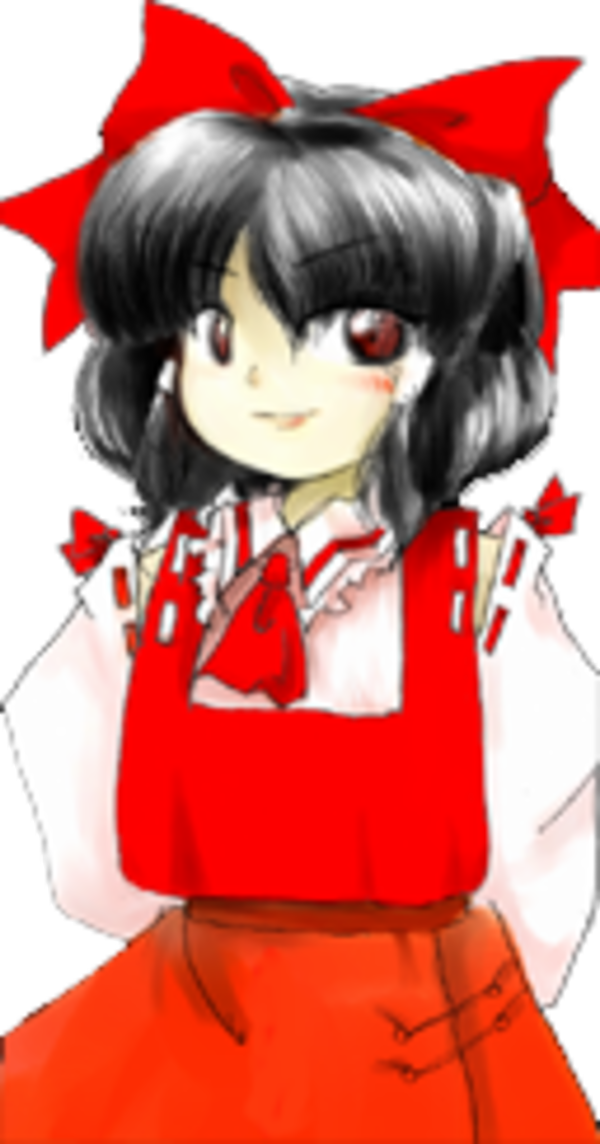 Touhou 6 Reimu - Reimu Hakurei Eosd Clipart (600x1144), Png Download