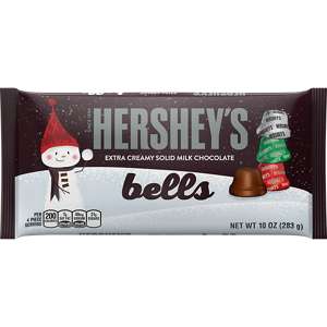 Hershey's Milk Chocolate Bells - Hershey Kisses Clipart (300x300), Png Download