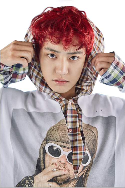 59 Images About Png Kpop On We Heart It - Exo Lucky One Era Clipart (499x750), Png Download