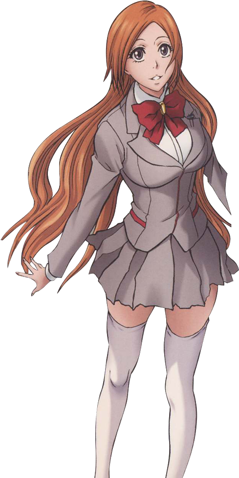 Orihime Inoue Clipart (600x1000), Png Download