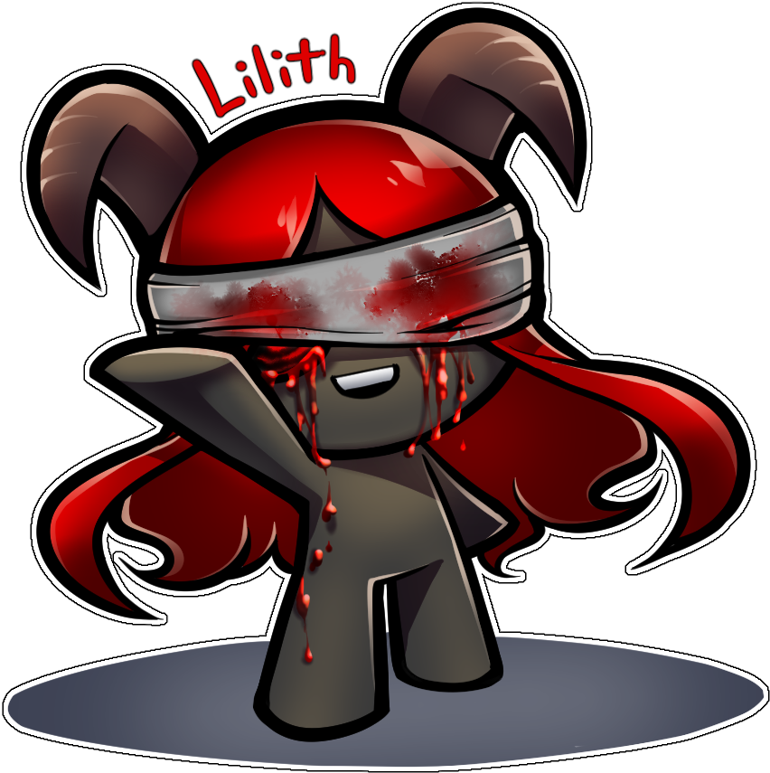 The Binding Of Isaac - Binding Of Isaac Afterbirth Character Lilith Clipart (1200x1000), Png Download