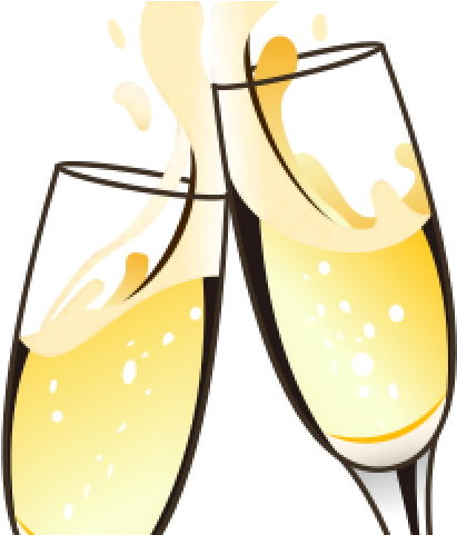 Champagne Clipart Emoji - Wine Glass - Png Download (640x480), Png Download