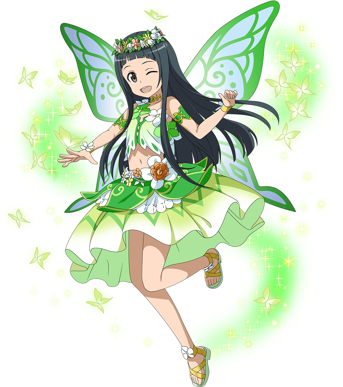Yuuki - Sword Art Online Yui Fairy Clipart (1500x1500), Png Download