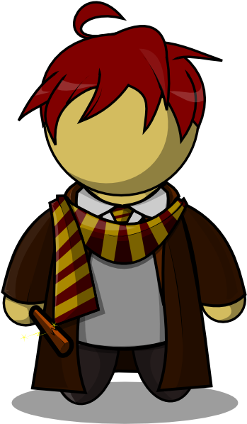 Ron Weasley Png Harry Potter - Clip Art Harry Potter Png Transparent Png (480x640), Png Download