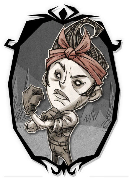 Winona None Oval - Winona Don T Starve Together Clipart (491x654), Png Download