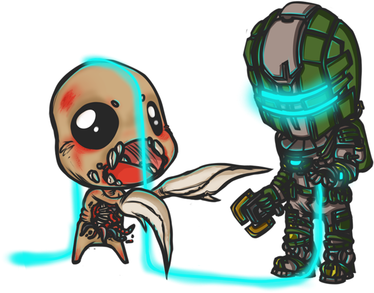 View Samegoogleiqdbsaucenao Dead Space , - Binding Of Isaac Clarke Clipart (735x576), Png Download