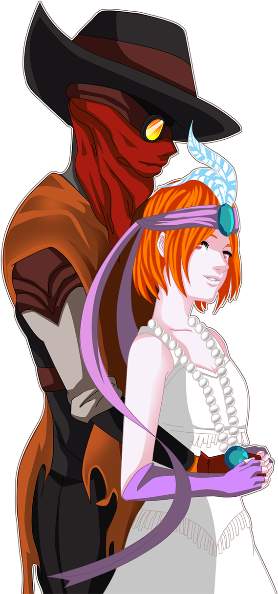 Get Jhinx~ League Of Legends - Cartoon Clipart (700x1247), Png Download
