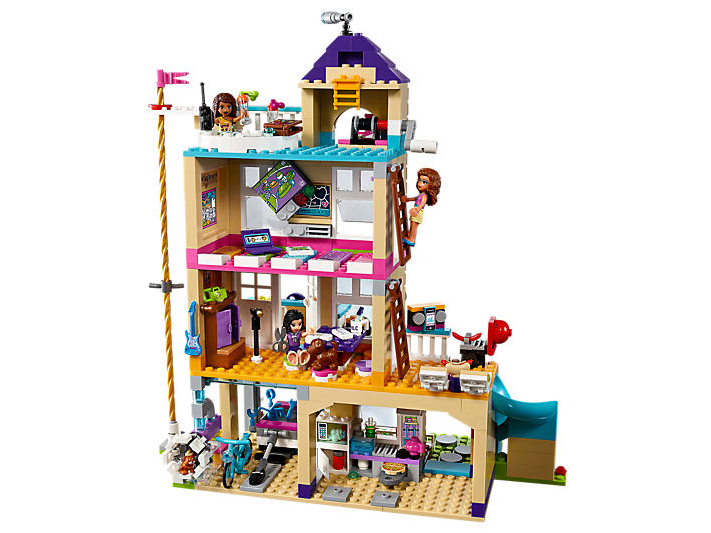 Lego Friends - Friendship House - Lego Friends Friendship House Amazon Clipart (947x532), Png Download