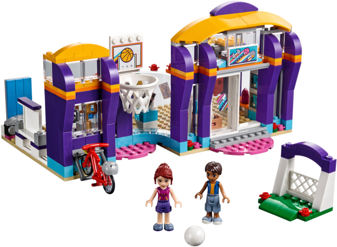 Heartlake Sports Center - 41312 Lego Friends Clipart (700x700), Png Download