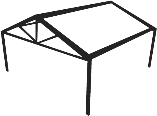 Gable Patio - Coffee Table Clipart (615x616), Png Download