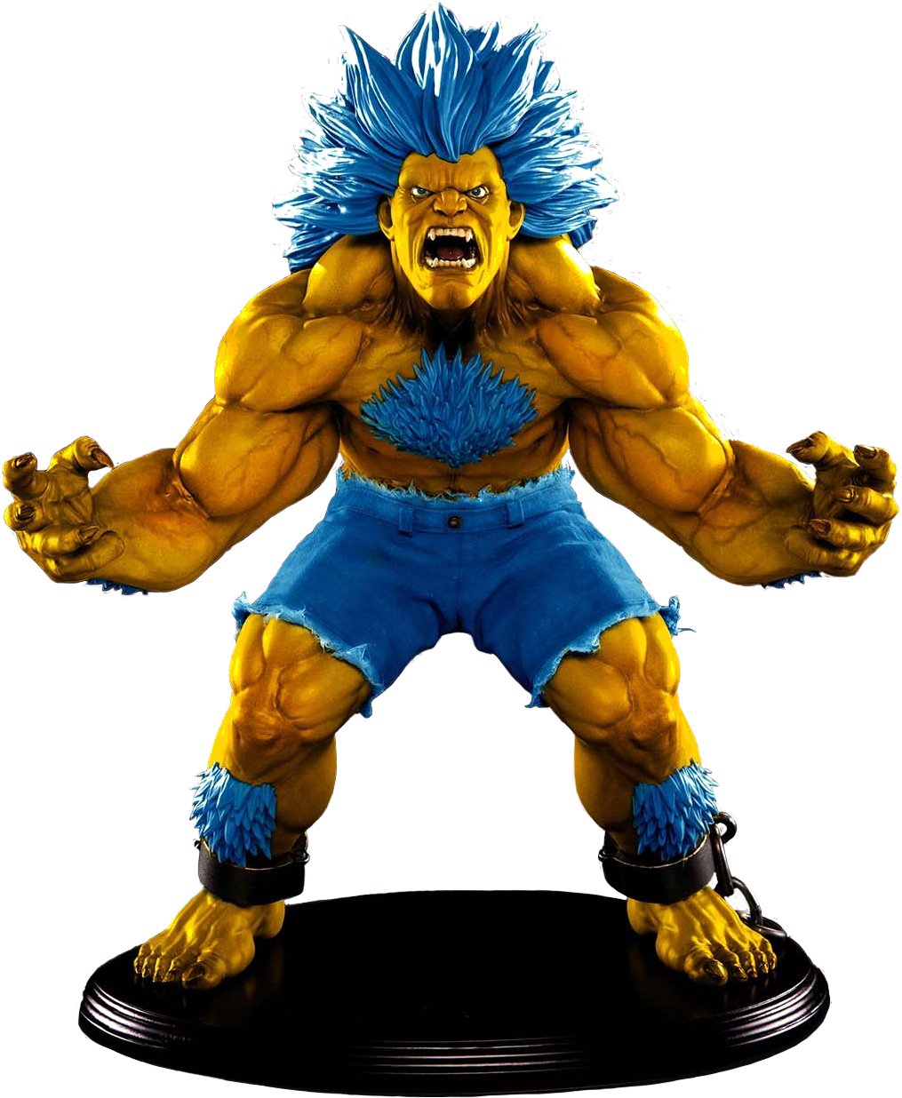 Street - Blanka Street Fighter Player 2 Clipart (1032x1296), Png Download