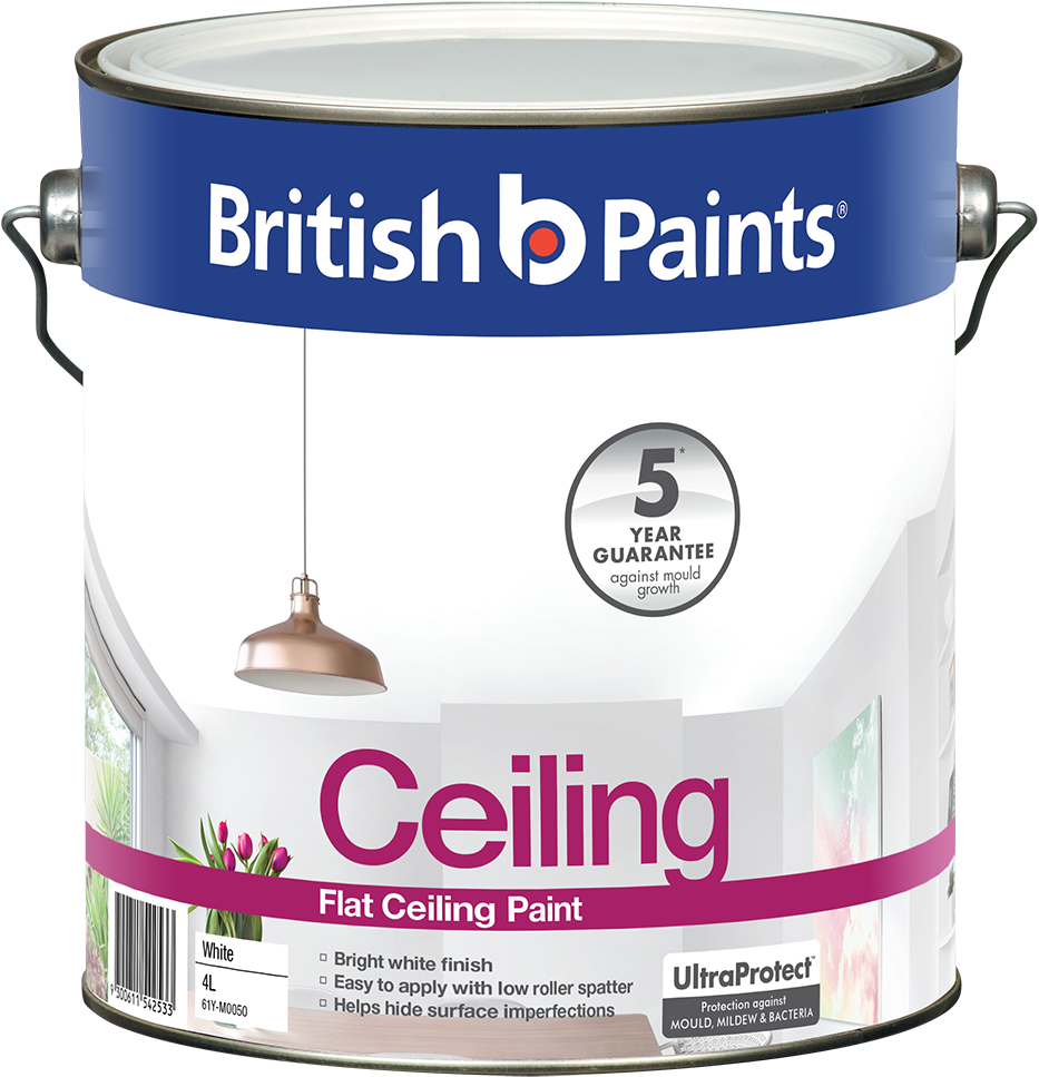 British Paints Ceiling White Clipart (933x967), Png Download