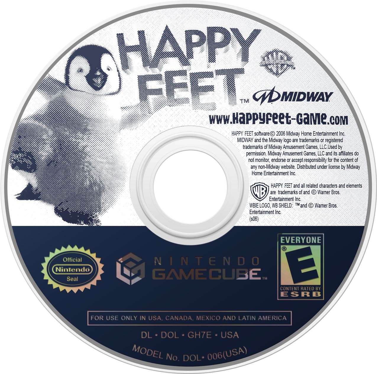 Happy Feet - Kirby Air Ride Disc Clipart (1280x1280), Png Download