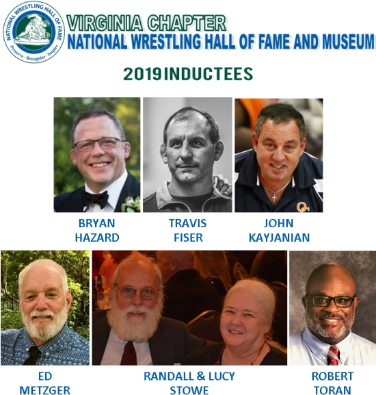 2019 Virginia Wrestling Hall Of Fame Inductees - National Wrestling Hall Of Fame And Museum Clipart (549x600), Png Download