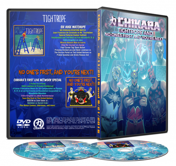Tightrope And No One's First And You're Next On Dvd - Cc Catch Clipart (600x566), Png Download