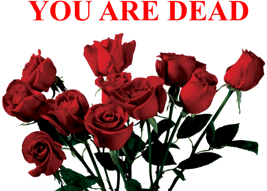 #tumblr #aesthetic #roses #red #dead #sad #freetoedit Clipart (1024x819), Png Download