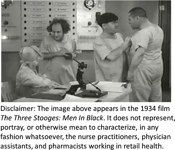 As Cvs-aetna Looms, Retail Pharmacy Clinic Growth Stalls - Howard Dr Fine Dr Howard Clipart (640x532), Png Download