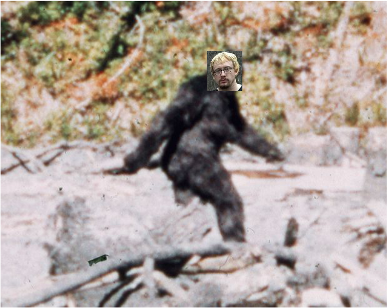 Last Known Sighting Of Sam Hyde - Bigfoot Wikipedia Clipart (816x1056), Png Download