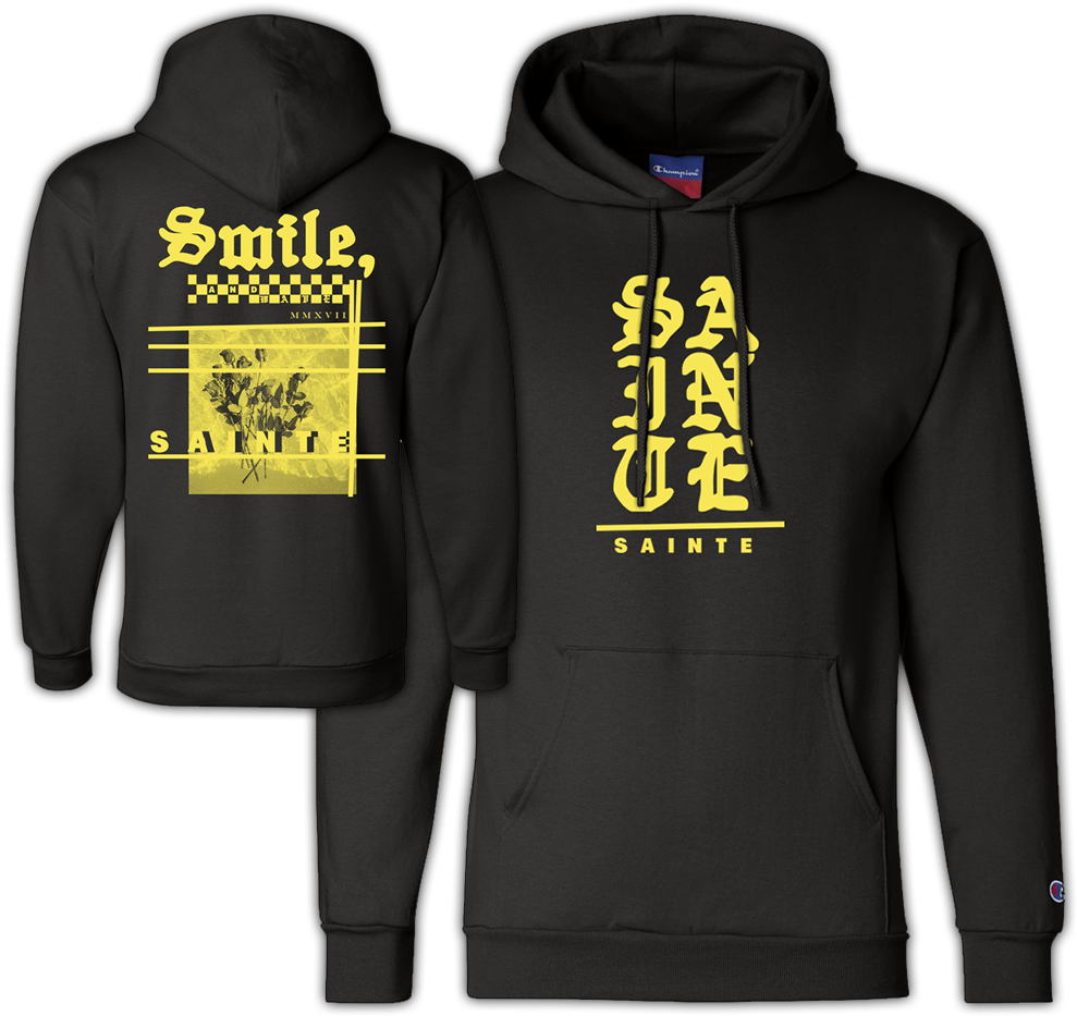 Dead Roses Hoodie [limited Run] - Hoodie Clipart (1000x1000), Png Download