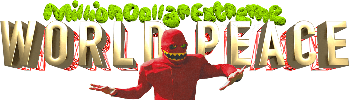 Million Dollar Extreme Presents - Million Dollar Extreme Sticker Clipart (1448x389), Png Download