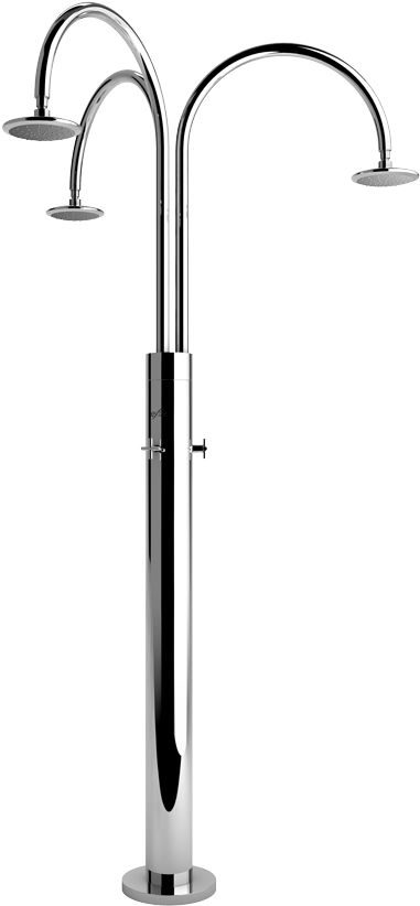 Picture Outdoor Shower, Pool, Garden - Tap Clipart (400x865), Png Download