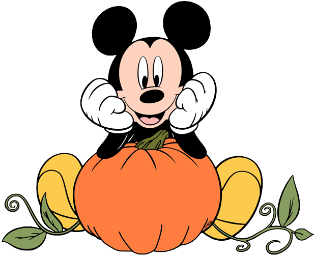 Disney Halloween Clip Art - Mickey Mouse Halloween Clip Art - Png