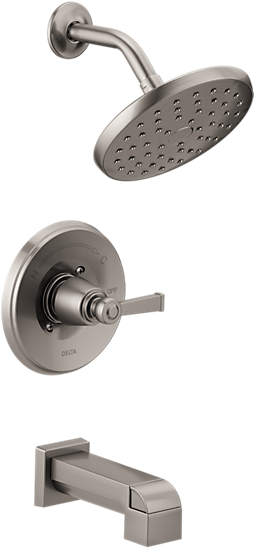 Monitor® 14 Series Tub And Shower - Delta Alux Lowes Clipart (600x600), Png Download