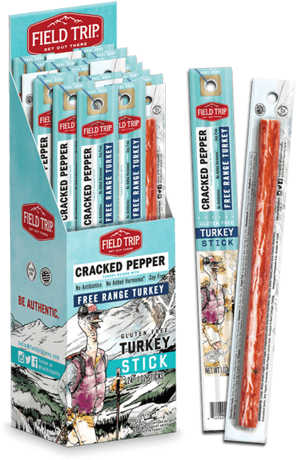 Cracked Pepper Turkey Meat Stick Caddy Side Sticks-579x700 - Comic Book Clipart (579x700), Png Download