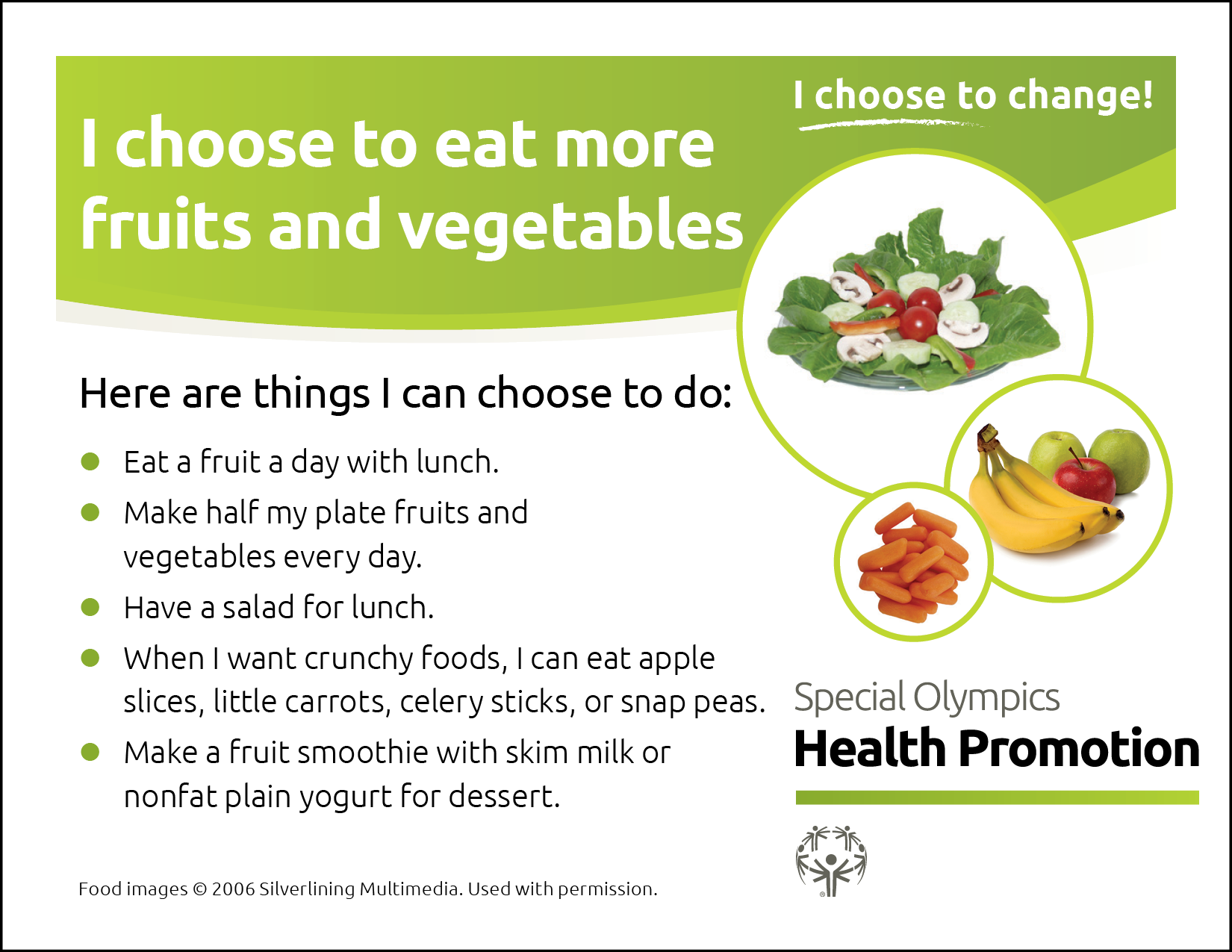 Cards Designed For Special Olympics To Promote Healthy - Special Olympics Clipart (1650x1275), Png Download