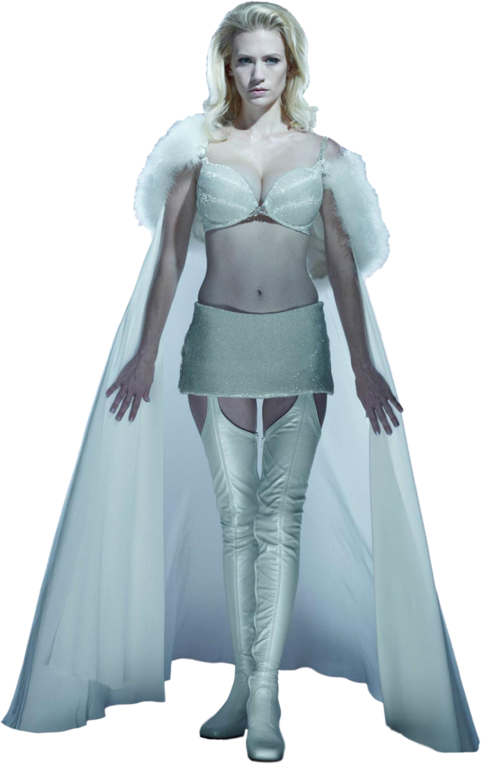 X Men's Emma Frost - Emma Frost First Class Png Clipart (707x1131), Png Download