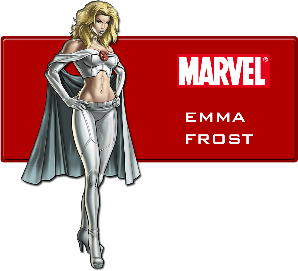 Marvel , Png Download - Emma Frost Clipart (966x879), Png Download