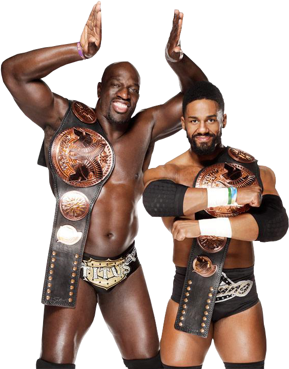 Prime Time Players Tag Team Champions By Nibble T-d8xed39 - Prime Time Players Png Clipart (571x722), Png Download
